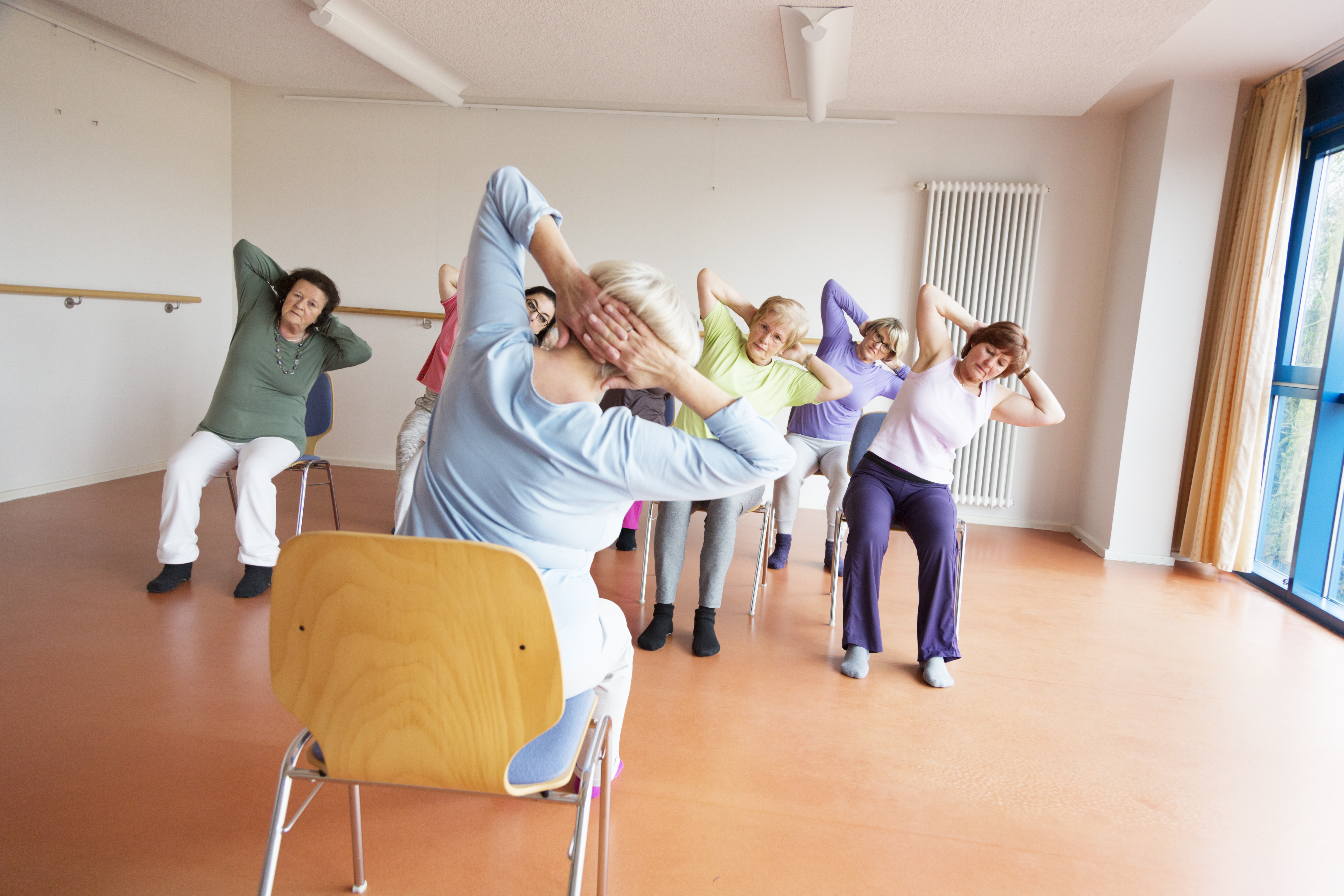 gentle chair yoga