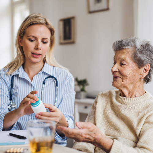 The future of health care for seniors is in the home.  image