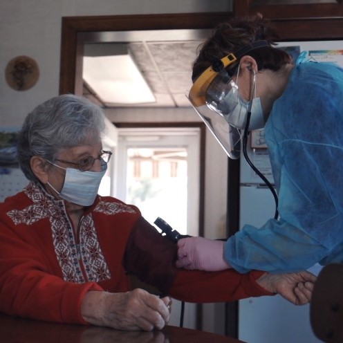 Care in the time of Coronavirus. Image